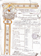 certificato